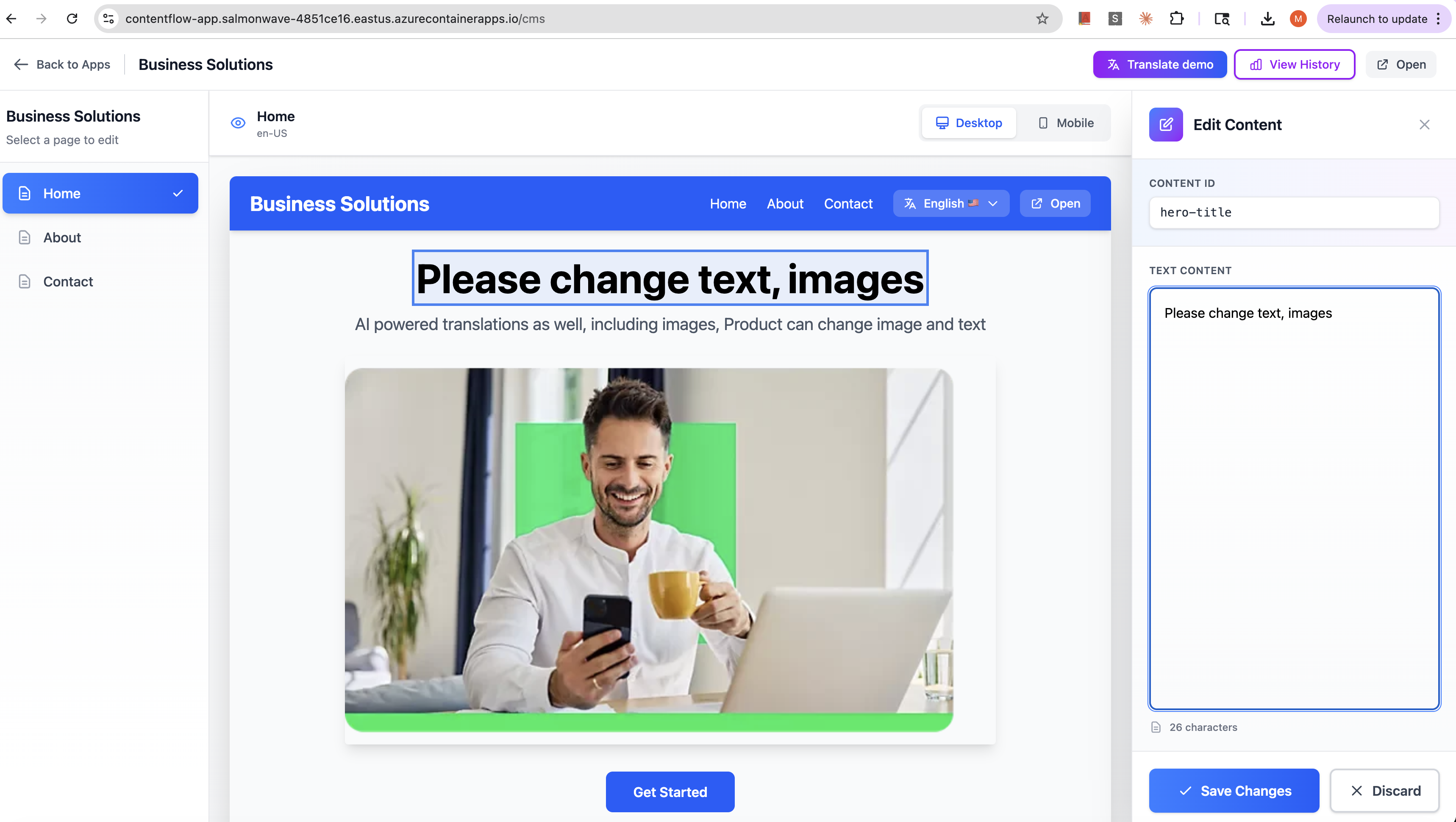 Building ContentFlow CMS: A Journey into AI-Powered Development — screenshot 3