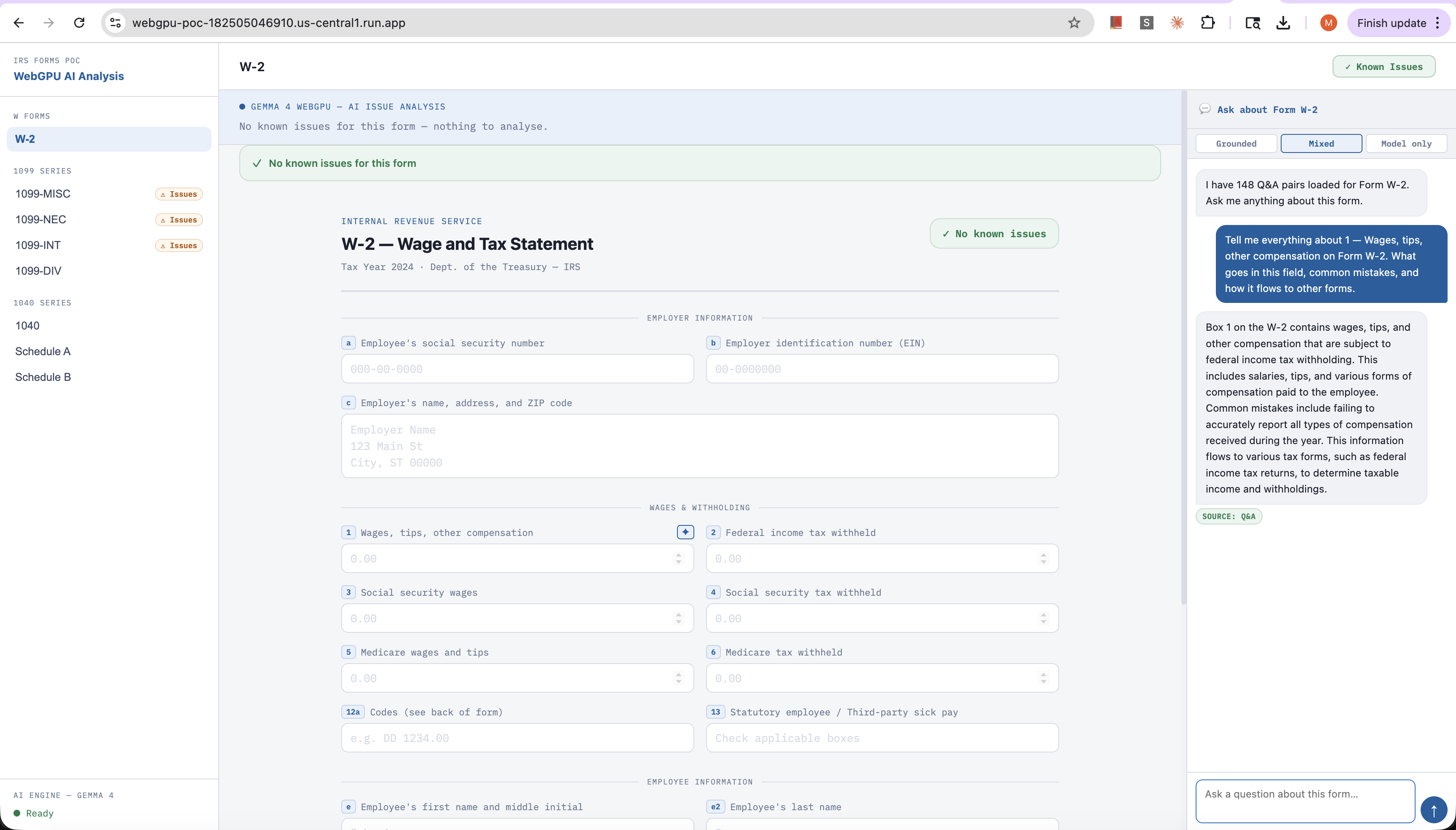 webgpullm screenshot